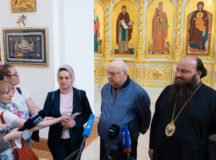 Объезд строящихся храмов прошел в Северо-Западном округе