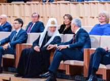 Святейший Патриарх Кирилл посетил торжественное мероприятие в концертном зале «Зарядье», посвященное 875-й годовщине основания Москвы