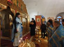 В Заиконоспасском монастыре поздравили и.о. наместника иеромонаха Даниила (Константинова) с 20-летием пресвитерской хиротонии