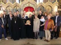 Верующие Болгарской Церкви передали в дар Сретенскому монастырю икону святителя Киприана