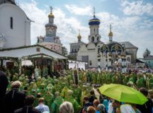 В день памяти преподобного Сергия Радонежского Предстоятель Русской Церкви совершил Литургию в Троице-Сергиевой лавре