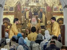 Митрополит Каширский Феогност возглавил престольный праздник Заиконоспасского ставропигиального мужского монастыря