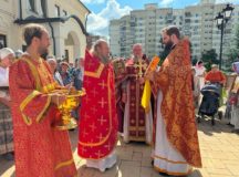 Храм праведного воина Феодора Ушакова в Южном Бутове отметил престольный праздник