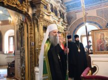 Святейший Патриарх Сербский Порфирий посетил Сербское подворье в Москве