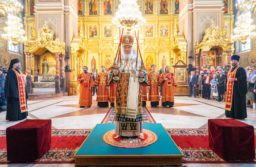 В день памяти святителя Николая Чудотворца Святейший Патриарх Кирилл совершил Литургию в Николо-Угрешском ставропигиальном монастыре