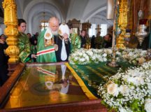 Святейший Патриарх Кирилл прибыл в Спасо-Преображенский Валаамский монастырь