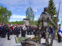 Святейший Патриарх Кирилл принял участие в открытии памятника Валаамским юнгам на острове Валаам