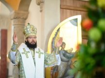 Митрополит Волоколамский Антоний совершил Литургию в храме святителя Спиридона Тримифунтского в Коптеве