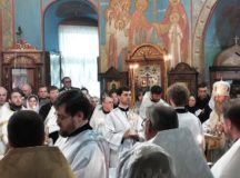 Епископ Павлово-Посадский Силуан совершил отпевание протоиерея Михаила Василенко