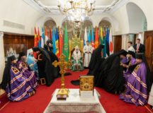 Состоялось наречение архимандрита Кирилла (Умрилова) во епископа Отрадненского, архимандрита Иоанна (Железова) во епископа Бронницкого, архимандрита Исаакия (Иванова) во епископа Касимовского, архимандрита Силуана (Конева) во епископа Ржевского
