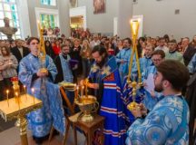 Митрополит Волоколамский Антоний совершил освящение часовни в РГХПУ им. С.Г. Строганова