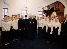 Митрополит Воскресенский Григорий совершил Литургию в домовом храме Российского православного университета