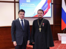 Насельник Троице-Сергиевой лавры иеромонах Гурий (Гусев) награжден орденом Мужества