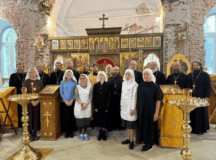 Встреча священников, окормляющих больных и раненых, состоялась в Главном военном клиническом госпитале имени Н.Н. Бурденко