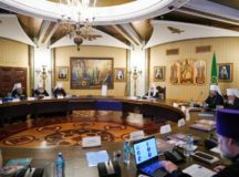 Святейший Патриарх Кирилл возглавил работу очередного заседания Высшего Церковного Совета