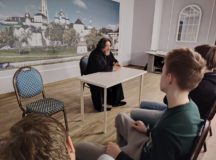 Председатель Отдела по делам физической культуры и спорта встретился с воспитанниками центра единоборств «Довмонт»