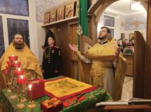 Божественную литургию совершили в домовом храме Московского военно-музыкального училища