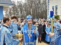 Епископ Павлово-Посадский Силуан совершил Литургию в храме иконы Божией Матери «Скоропослушница» в Марьине