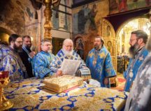 В праздник Введения во храм Пресвятой Богородицы Святейший Патриарх Кирилл совершил Литургию в Успенском соборе Московского Кремля и возглавил хиротонию архимандрита Алексия (Куклева) во епископа Вяземского и Гагаринского