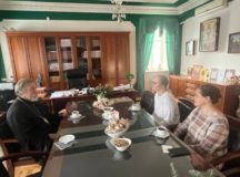 Состоялась встреча протоиерея Михаила Потокина с представителем фонда «Дом слепоглухих»