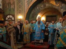 Епископ Егорьевский Мефодий возглавил престольные торжества в храме иконы Божией Матери «Утоли моя печали» в Марьине