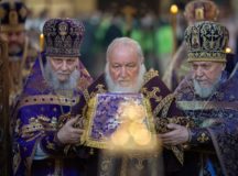 Предстоятель Русской Церкви освятил столичный храм преподобного Саввы Сторожевского в Северном Измайлове