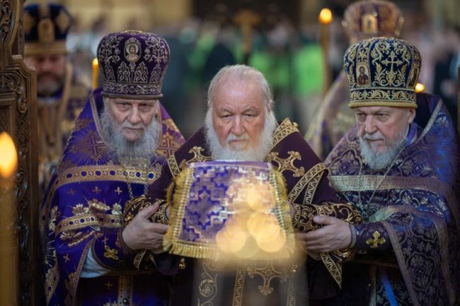 Предстоятель Русской Церкви освятил столичный храм преподобного Саввы Сторожевского в Северном Измайлове