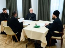 Митрополит Звенигородский Арсений провел рабочую встречу с благочинными Северо-Восточного викариатства