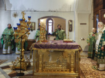 Председатель Синодального отдела по монастырям и монашеству возглавил престольный праздник Алексеевского монастыря