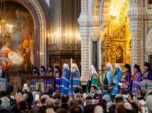 В праздник Входа Господня в Иерусалим Предстоятель Русской Церкви совершил Литургию в Храме Христа Спасителя и возглавил хиротонию архимандрита Иосии (Сидунова) во епископа Лысковского и Лукояновского