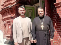 Состоялась встреча главы управы Можайского района с настоятелем храма Спаса Нерукотворного Образа на Сетуни