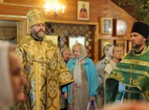Архиепископ Одинцовский Фома возглавил престольный праздник в храме преподобной Евфросинии Полоцкой в Кунцеве