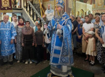 Епископ Павлово-Посадский Силуан возглавил престольные торжества в храме Казанской иконы Божией Матери в Пучкове