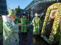 В канун праздника обретения мощей преподобного Сергия Радонежского Святейший Патриарх Кирилл совершил всенощное бдение в Троице-Сергиевой лавре